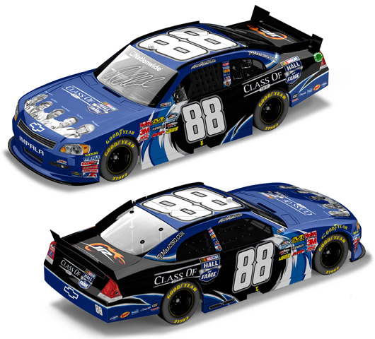 2011 Aric Almirola #88 NHOF Class of 2011 Diecast - Autographed