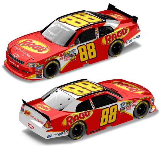 2011 Aric Almirola #88 Ragu Diecast