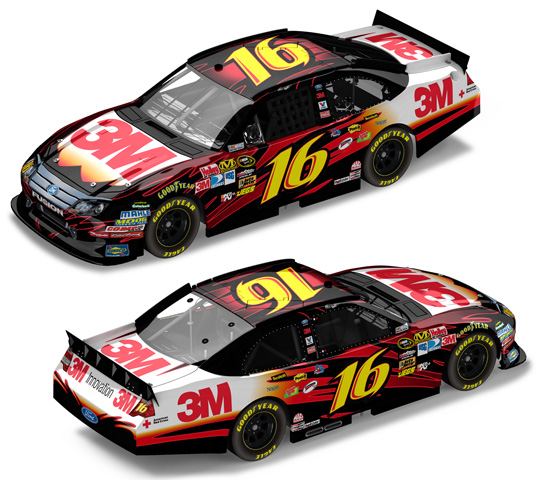 2011 Greg Biffle #16 3M 1/64 Diecast