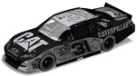 2011 Jeff Burton #31 Caterpillar / Stealth BLACK Diecast