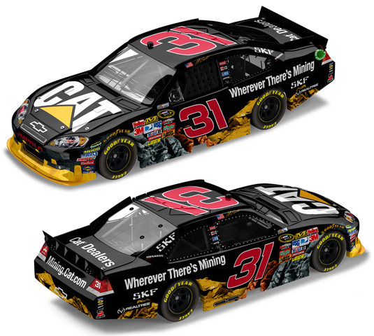 2011 Jeff Burton #31 CAT Global Mining 1/64 Diecast