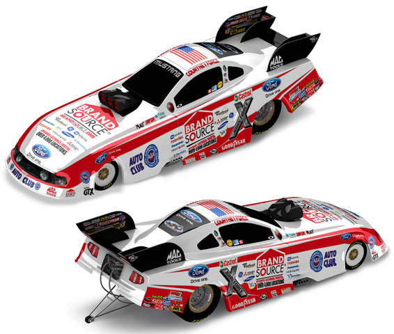 2011 Courtney Force - BrandSource NHRA Funny Car Diecast