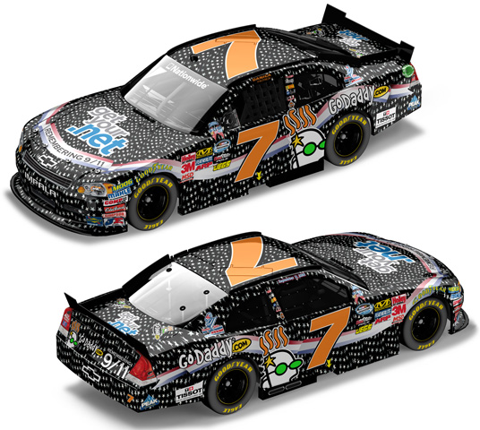 2011 Danica Patrick #7 GetYour.net - Honoring Our Heroes Diecast