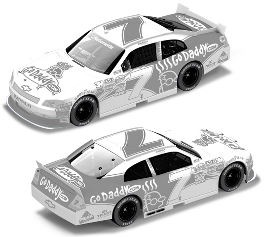 2011 Danica Patrick #7 GoDaddy.com / ICE Series Diecast