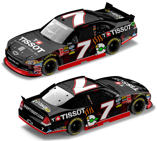 2011 Danica Patrick #7 Tissot Diecast