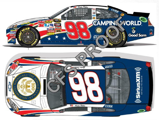 2011 Austin Dillon #98 Ronald Reagan Diecast