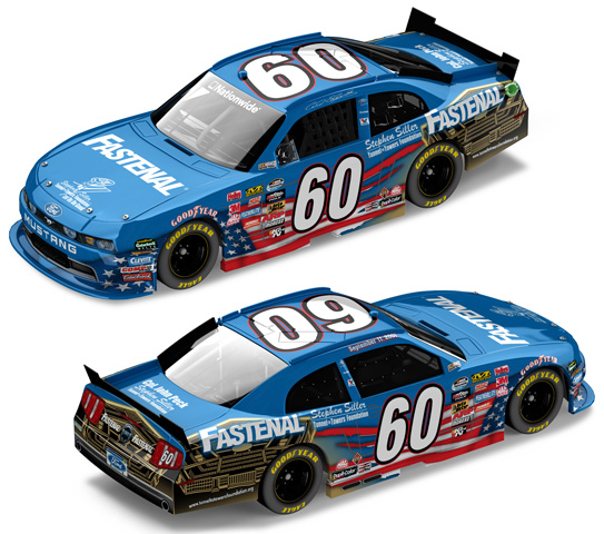 2011 Carl Edwards #60 Fastenal - Honoring Our Heroes 1/64 Diecast