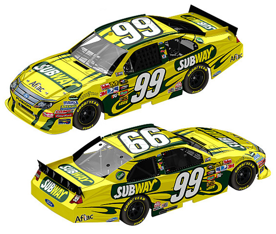 2011 Carl Edwards #99 Subway Diecast