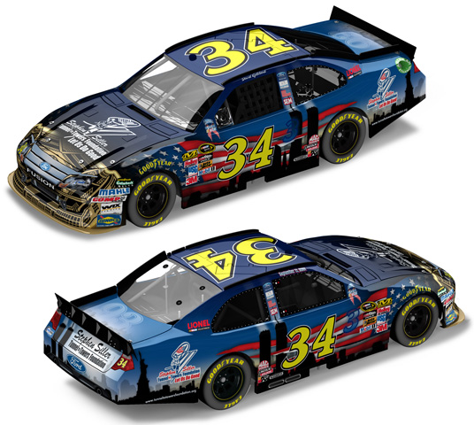 2011 David Gilliland #34 Stephen Siller Foundation Diecast - Autographed