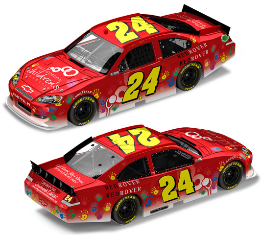 2011 Jeff Gordon #24 Jeff Gordon Children's Foundation 1/64 Diecast