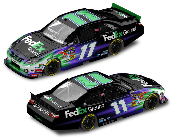 2011 Denny Hamlin #11 FedEx Ground 1/64 Diecast