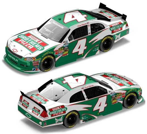 2011 Kevin Harvick #4 Hunt Brothers Pizza Diecast - Autographed