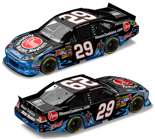 2011 Kevin Harvick #29 Rheem Diecast - Autographed