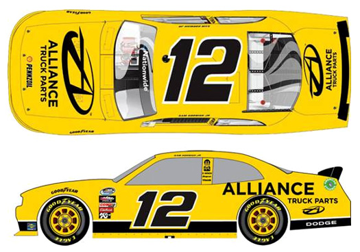 2012 Sam Hornish Jr #12 Alliance Truck Parts 1/64 Diecast