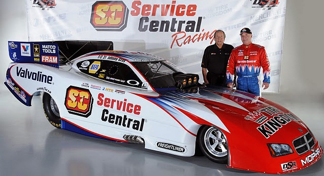 2011 Johnny Gray - Tire Kingdom / Service Central NHRA Funny Car Diecast