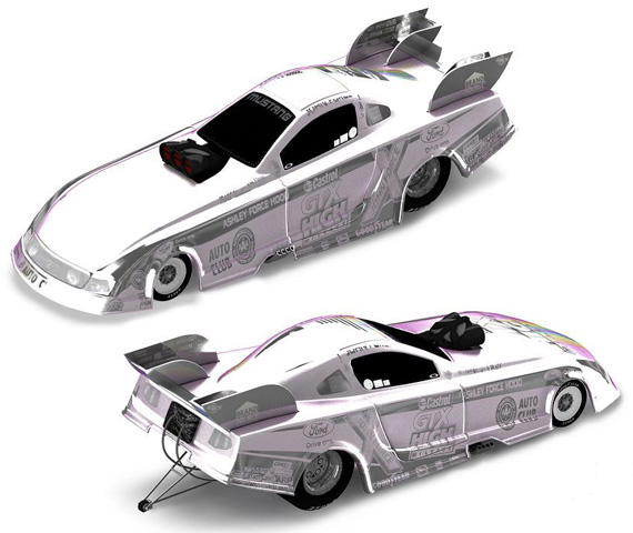 2011 John Force - Castrol GTX / ICE Series NHRA Diecast 