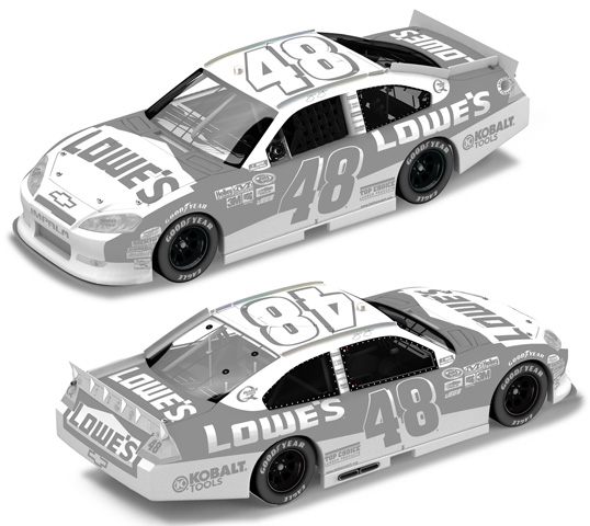 2011 Jimmie Johnson #48 Lowe's / ICE Series Diecast