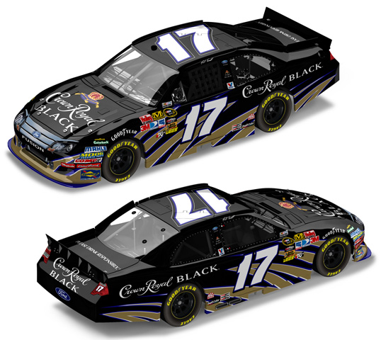 2011 Matt Kenseth #17 Crown Royal BLACK Diecast