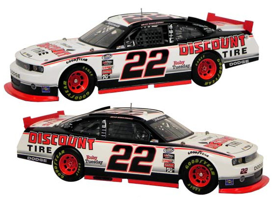 2011 Brad Keselowski #22 Discount Tire Diecast