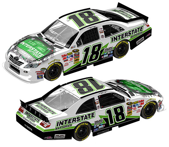2011 Kyle Busch #18 Interstate Batteries Diecast