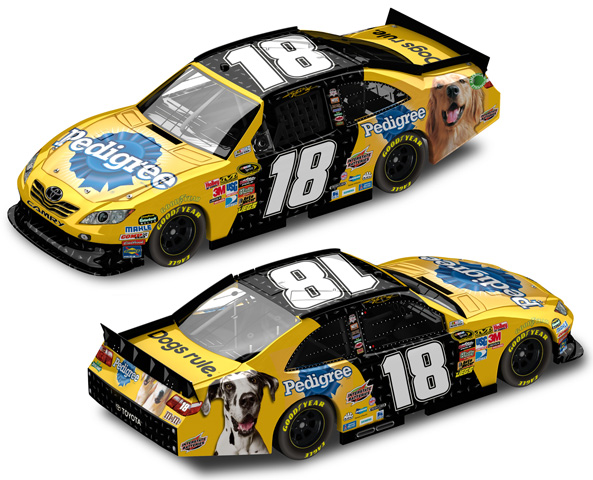 2011 Kyle Busch #18 Pedigree 1/64 Diecast