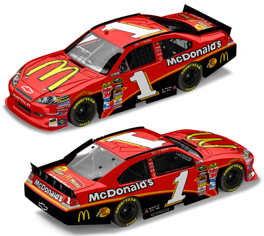 2011 Jamie McMurray #1 McDonald's Diecast