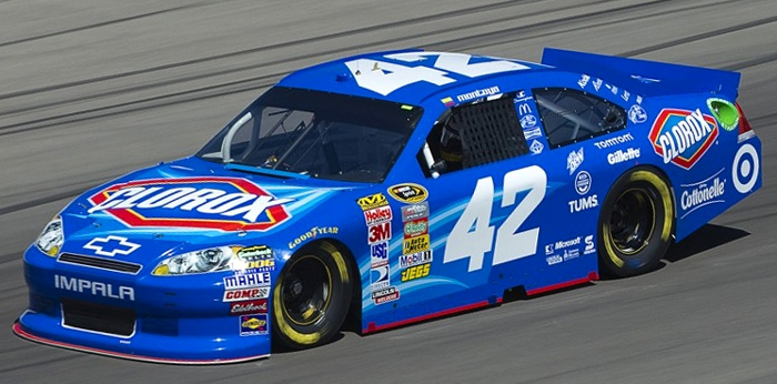 2011 Juan Pablo Montoya #42 Clorox 1/64 Diecast