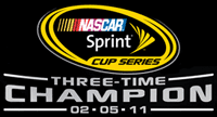 Tony Stewart 3-Time NASCAR Sprint Cup Champion
