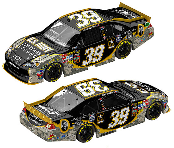 2011 Ryan Newman #39 U.S. Army 236 Years Strong Diecast