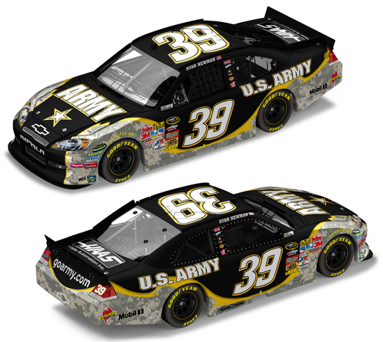 2011 Ryan Newman #39 U.S. Army 1/64 Diecast