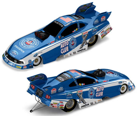 2011 Robert Hight - AAA of Southern California NHRA Diecast - Autographed