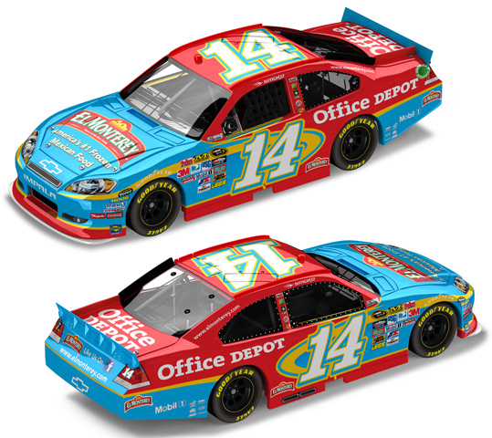 2011 Tony Stewart #14 EL Monterey Diecast
