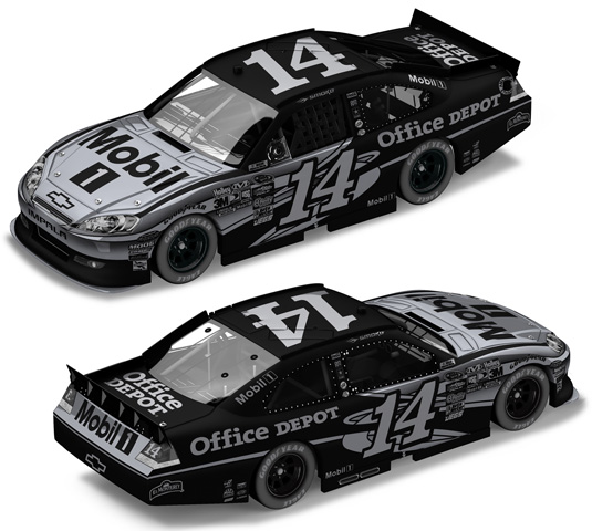 2011 Tony Stewart #14 Mobil 1 / Stealth BLACK Diecast