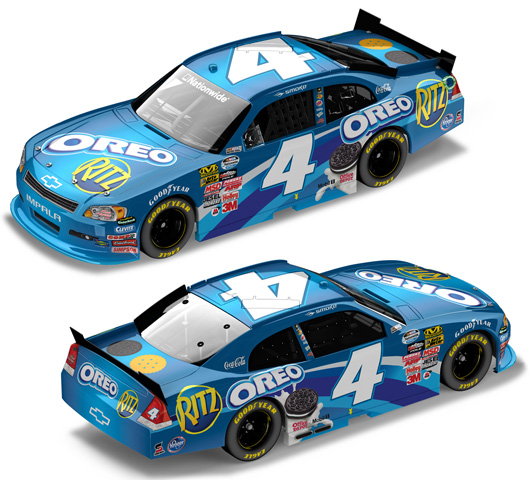 2011 Tony Stewart #4 Oreo 1/64 Diecast