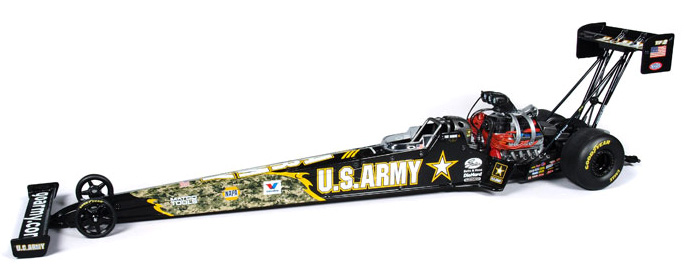 2011 Tony Schumacher - U.S. Army NHRA Top Fuel Diecast