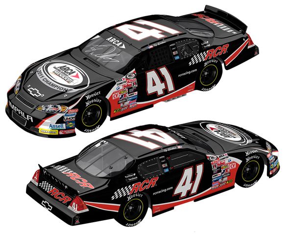 2011 Ty Dillon #41 ARCA Champion Diecast - Autographed