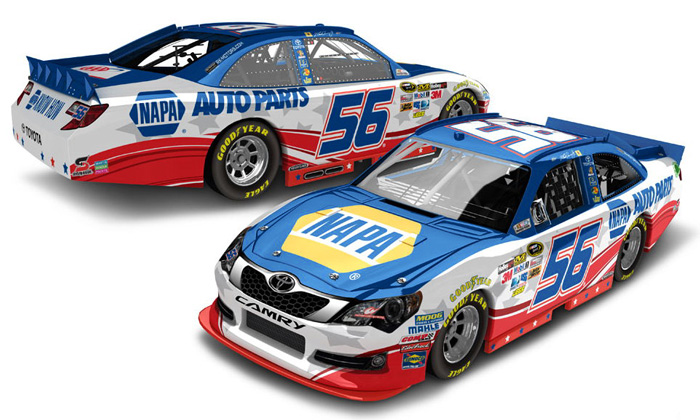 2012 Martin Truex Jr #56 NAPA - NASCAR Unites Diecast