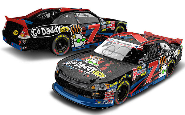 2012 Danica Patrick #7 NASCAR Unites / Galaxy Diecast - Autographed