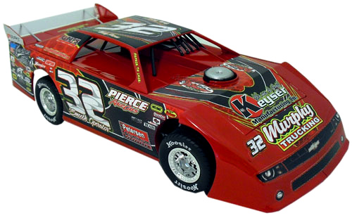 2012 Bobby Pierce #32 UMP Rookie of the Year 2011 - Late Model 1/64 Diecast