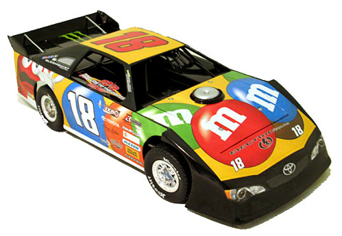 2012 Kyle Busch #18 M&M's / Prelude Winner - Late Model Diecast