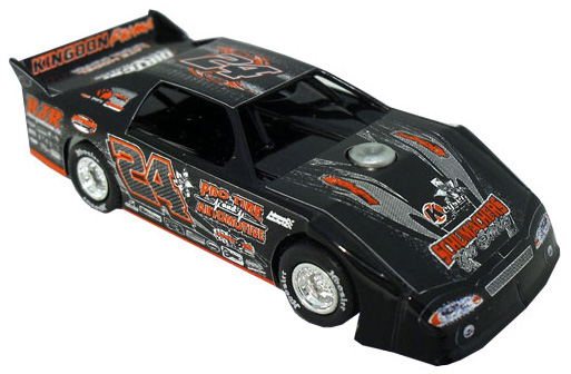 2012 Ryan Unzicker #24 Orange - Dirt Late Model 1/64 Diecast