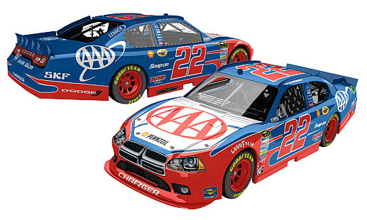 2012 A.J. Allmendinger #22 AAA Diecast