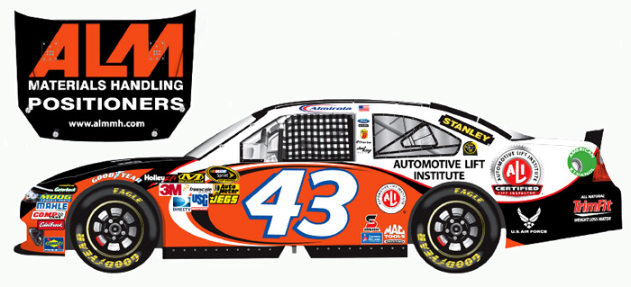 2012 Aric Almirola #43 ALM 1/64 Diecast