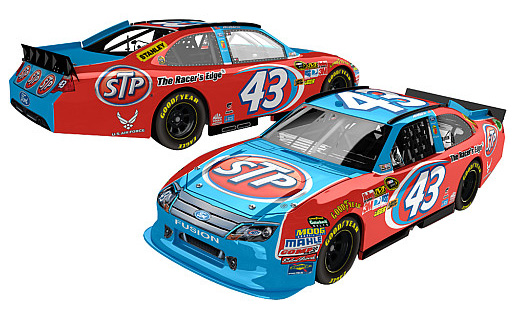2012 Aric Almirola #43 STP 1/64 Diecast