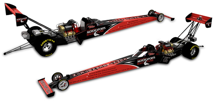 2012 Kenny Bernstein - Hall of Fame NHRA Top Fuel Diecast