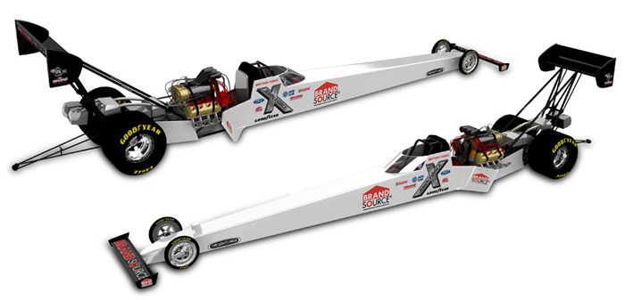 2012 Brittany Force - BrandSource NHRA Top Fuel Diecast