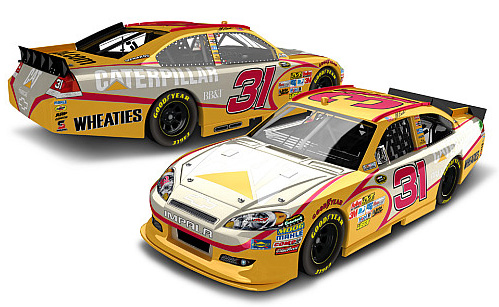 2012 Jeff Burton #31 Caterpillar / Frost Diecast