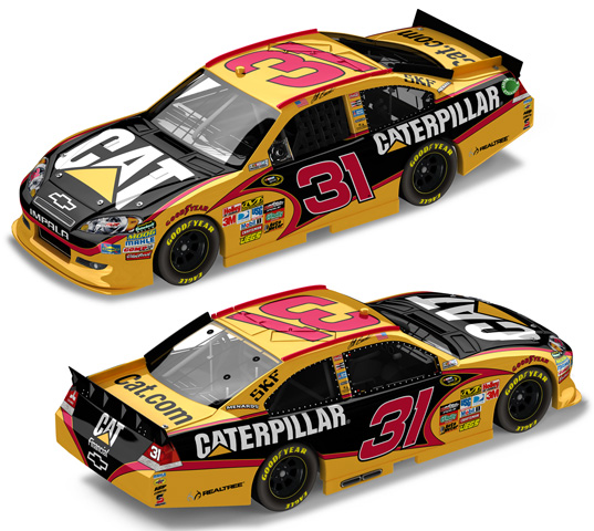 2012 Jeff Burton #31 Caterpillar 1/64 Diecast