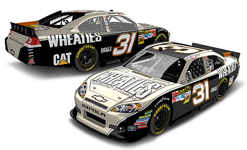 2012 Jeff Burton #31 Wheaties / Frost Diecast