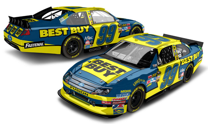 2012 Carl Edwards #99 Best Buy 1/64 Diecast